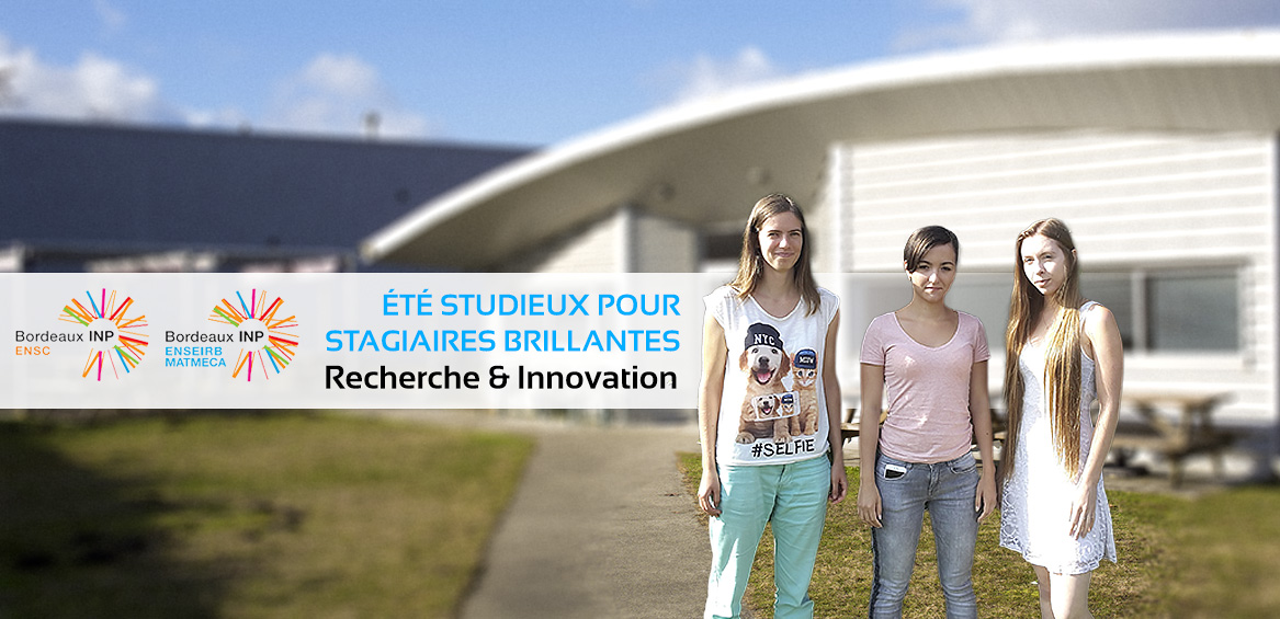 Recherche et innovation : un été studieux et stagiaires brillantes ! 