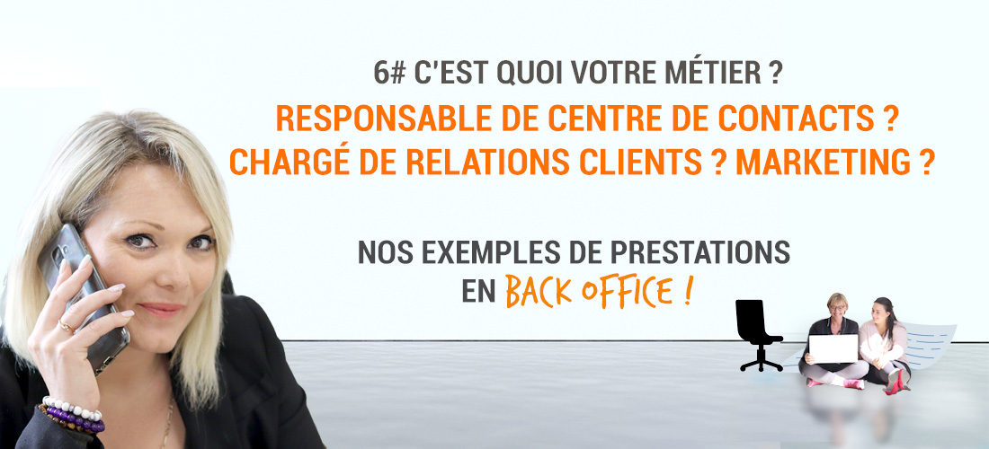 Back Office - Relation Clients