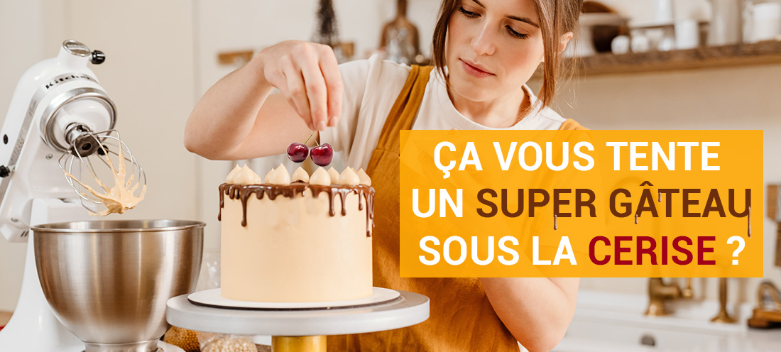 Un Super Gâteau sous la cerise...